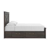 Vonitta Bay King Panel Storage Bed
