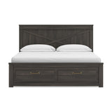 Vonitta Bay King Panel Storage Bed