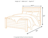 Porter California King Panel Bed