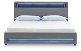 Verishaw California King Upholstered Bed
