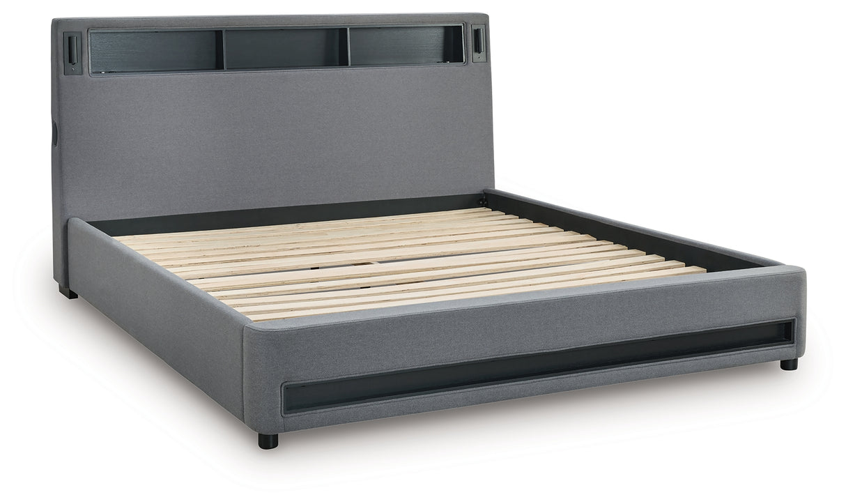 Verishaw California King Upholstered Bed