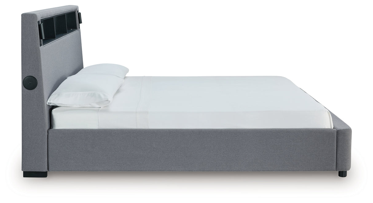 Verishaw California King Upholstered Bed