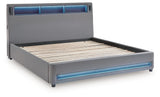 Verishaw California King Upholstered Bed