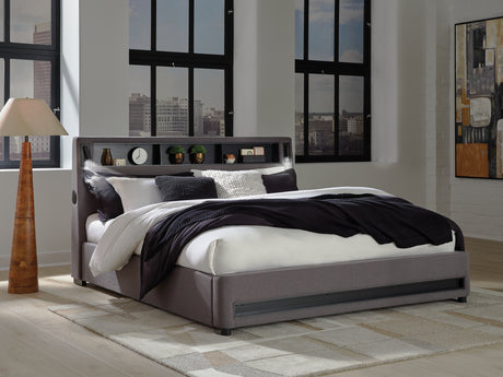 Verishaw California King Upholstered Bed