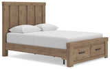 Oliandon Queen Panel Storage Bed