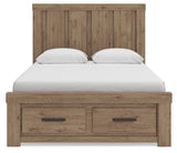 Oliandon Queen Panel Storage Bed