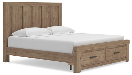 Oliandon King Panel Storage Bed