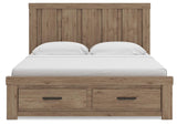 Oliandon King Panel Storage Bed