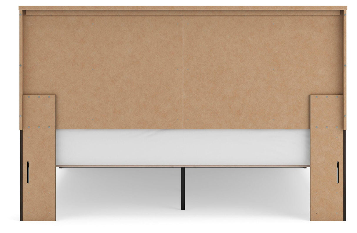 Shaehartin King Panel Platform Bed