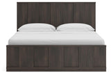 Shaehartin King Panel Platform Bed