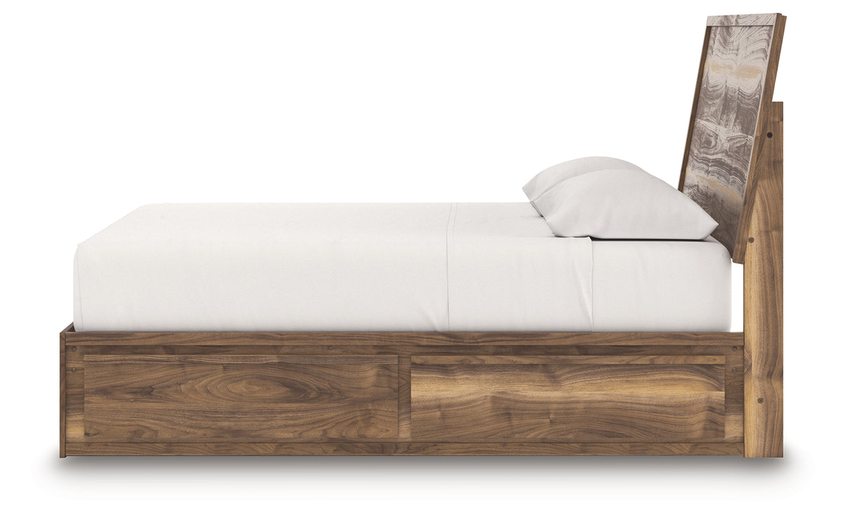 Chirason King Panel Bed with Storage