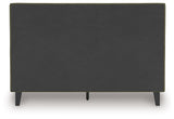 Chirason Queen Upholstered Bed with Roll Slats