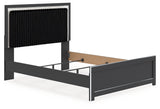 Zuraleus Queen Upholstered Panel Bed