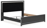 Zuraleus King Upholstered Panel Bed