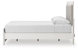 Zuraleus Queen Upholstered Panel Platform Bed