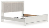 Zuraleus King Upholstered Panel Bed