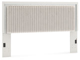 Zuraleus King Upholstered Panel Headboard
