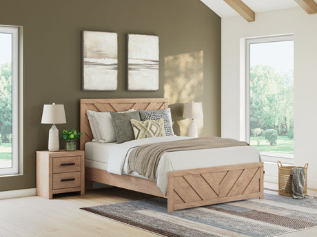 Sanginlane Queen Panel Bed