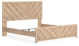 Sanginlane King Panel Bed