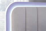 Jarlee King Upholstered Panel Bed