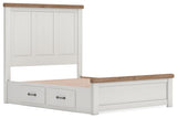 Savonport Queen Panel Bed with Storage