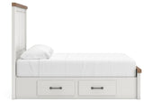 Savonport Queen Panel Bed with Storage