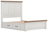 Savonport Queen Panel Bed with Storage