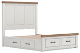 Savonport Queen Panel Storage Bed