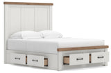 Savonport Queen Panel Storage Bed