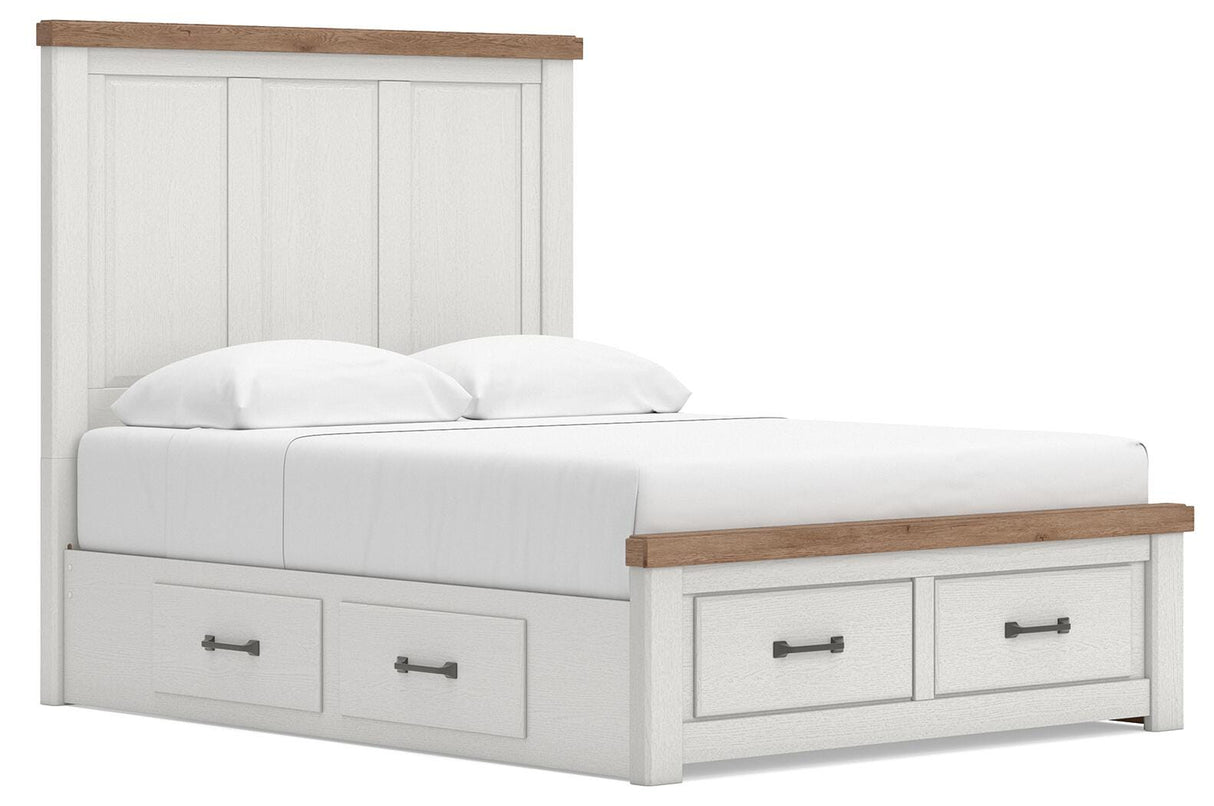 Savonport Queen Panel Storage Bed