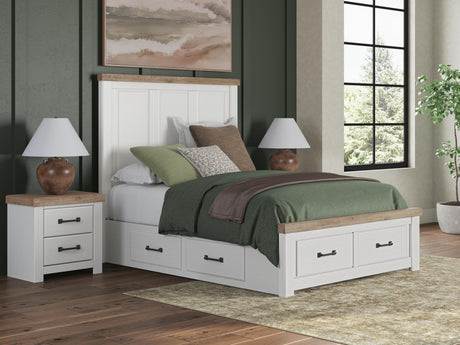 Savonport Queen Panel Storage Bed