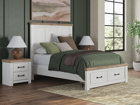 Savonport Queen Panel Storage Bed