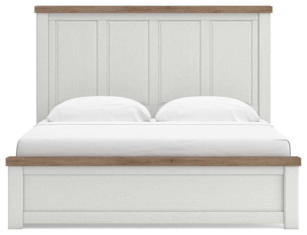 Savonport King Panel Bed with Storage