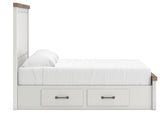 Savonport King Panel Bed with Storage