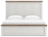 Savonport King Panel Bed with Storage