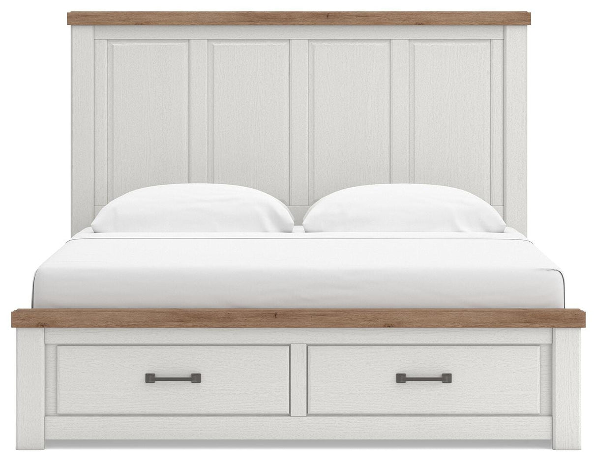 Savonport King Panel Storage Bed
