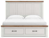 Savonport King Panel Storage Bed