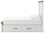 Savonport King Panel Storage Bed