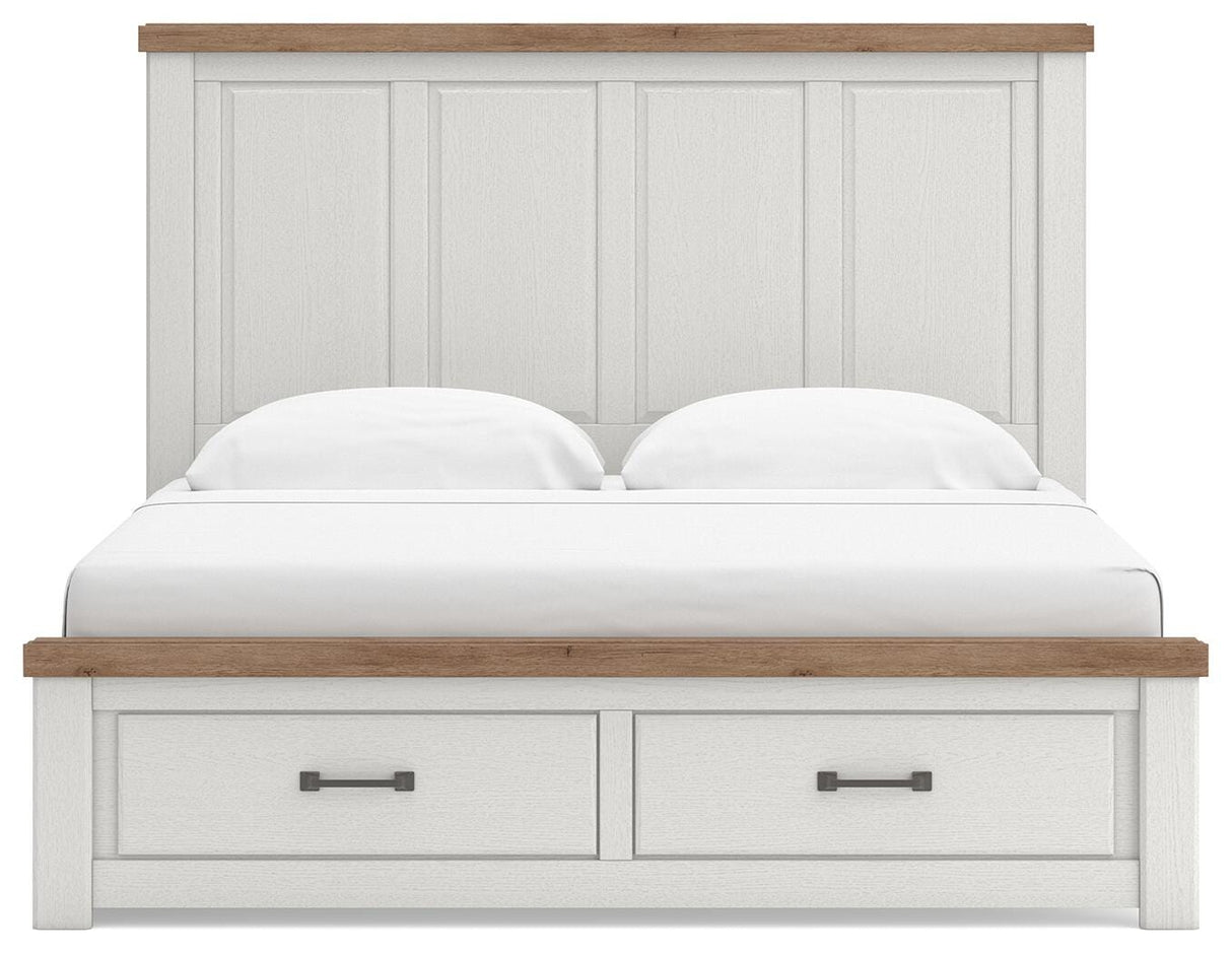Savonport King Panel Storage Bed