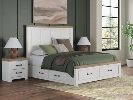 Savonport King Panel Storage Bed