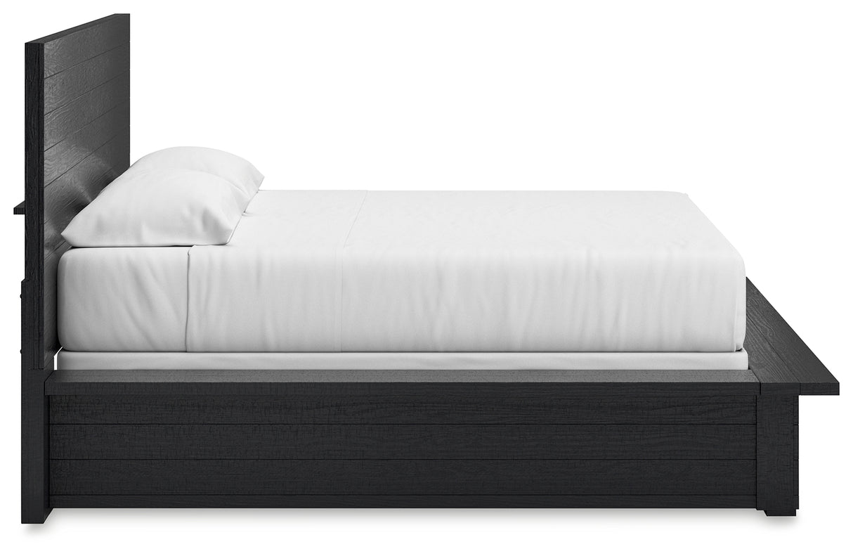 Londer King Panel Bed