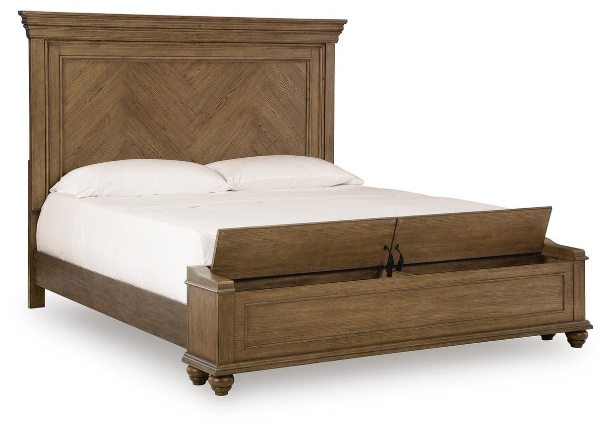 Karallin California King Panel Storage Bed