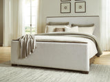 Radkin King Upholstered Panel Bed
