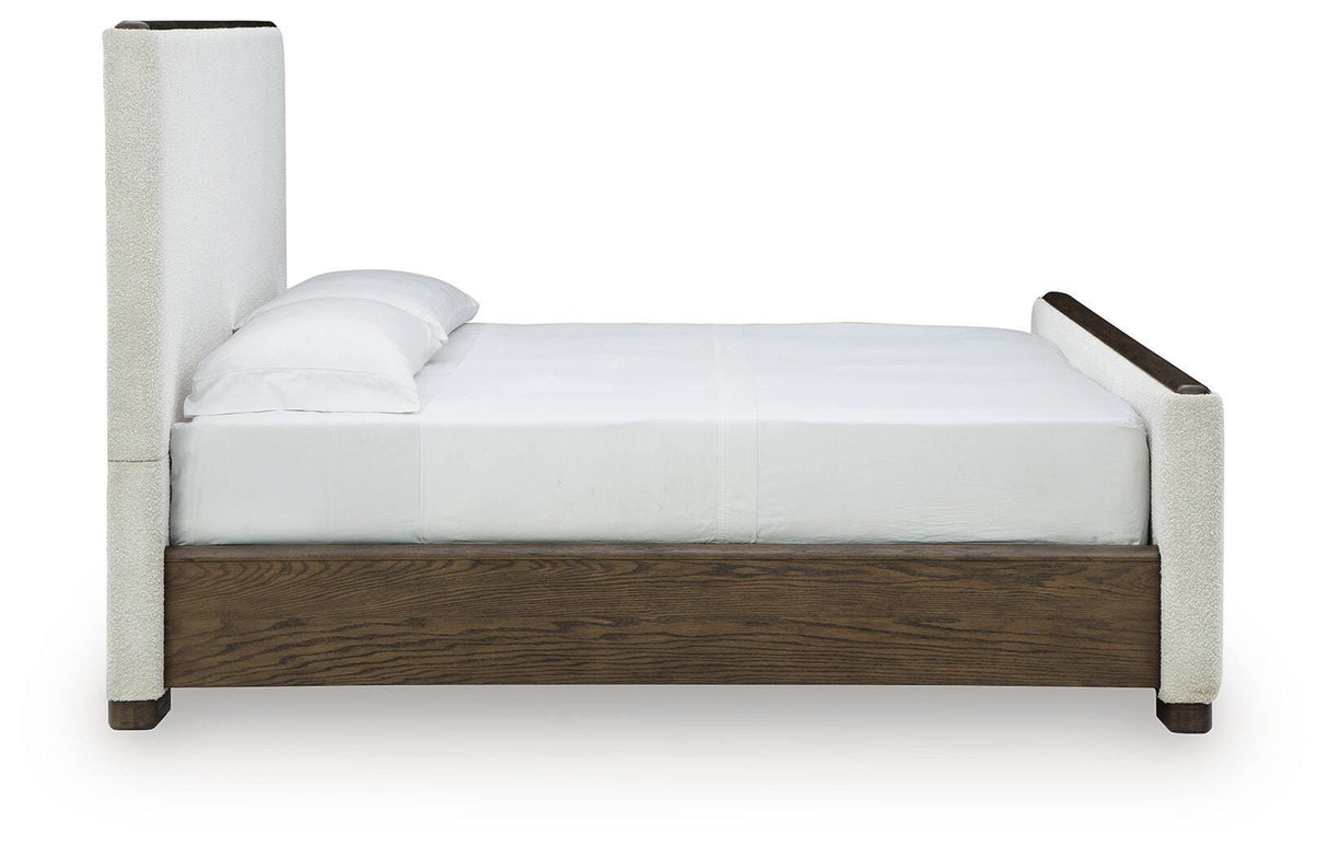 Radkin California King Upholstered Panel Bed