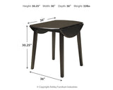 Hammis Dining Drop Leaf Table