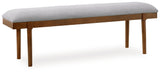 Lyncott 59\" Upholstered Dining Bench