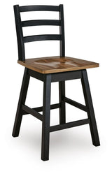 Wildenauer Counter Height Swivel Barstool
