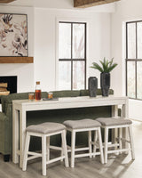 Robbinsdale Counter Height Dining Table and 3 Barstools Set