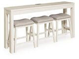 Robbinsdale Counter Height Dining Table and 3 Barstools Set