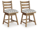 Ridgester Counter Height Swivel Barstool
